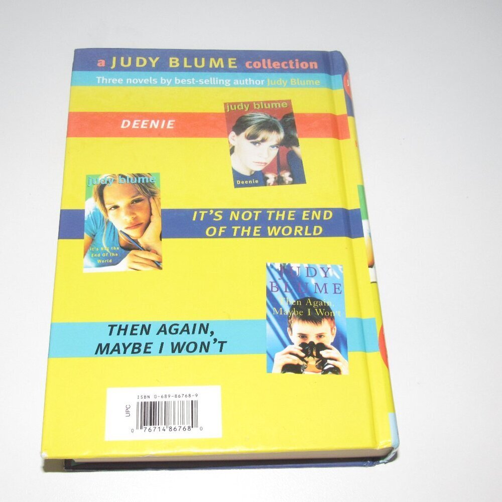Judy Blume A JUDY BLUME COLLECTION~3-books-in-1~Deenie, Then Again Maybe I Won’t - Picture 3 of 3